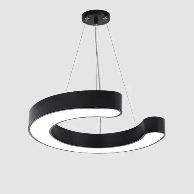 LED Hollow C Round Pendant Light- 800MM