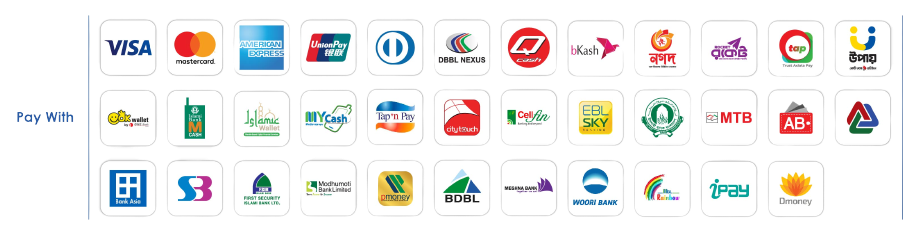 Accepted payment methods - mobile